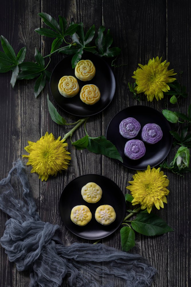 Festive Mooncake Still Life by Lydia Jacobs