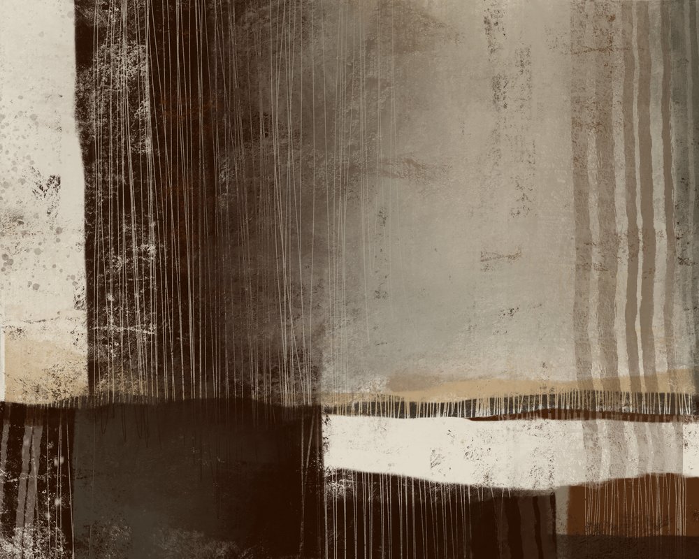 Subtle Textured Abstract by MANSI SAXENA