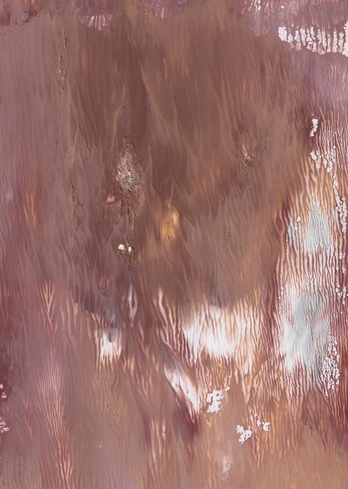 Earthy Flowing Abstract by Maira Ribena