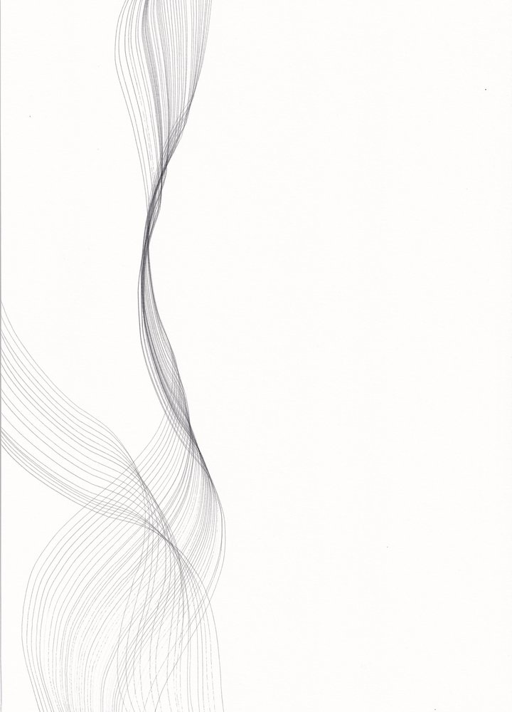 Flowing Grey Curves by Maira Ribena