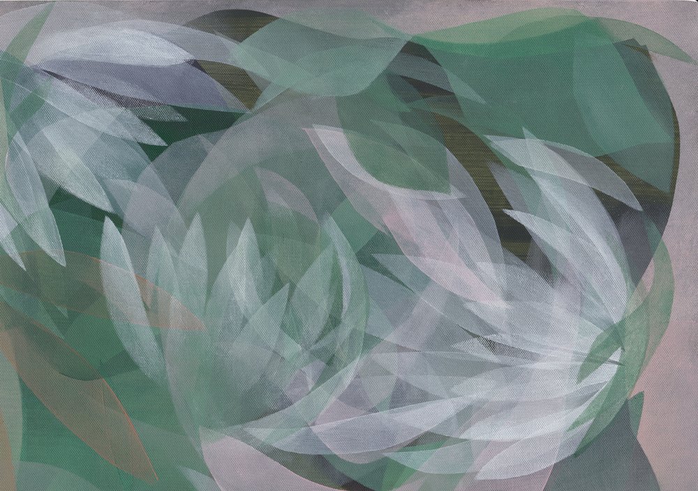 Gentle Green Forms by Maira Ribena