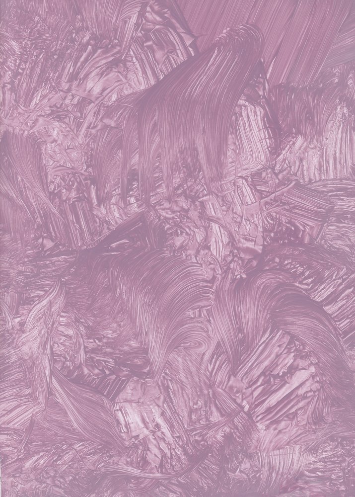 Mauve Abstract Swirls by Maira Ribena