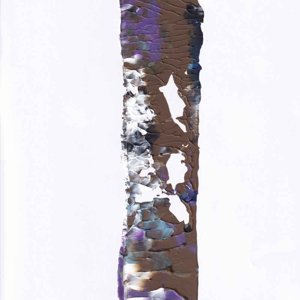 Textured Paint Stripe by Maira Ribena