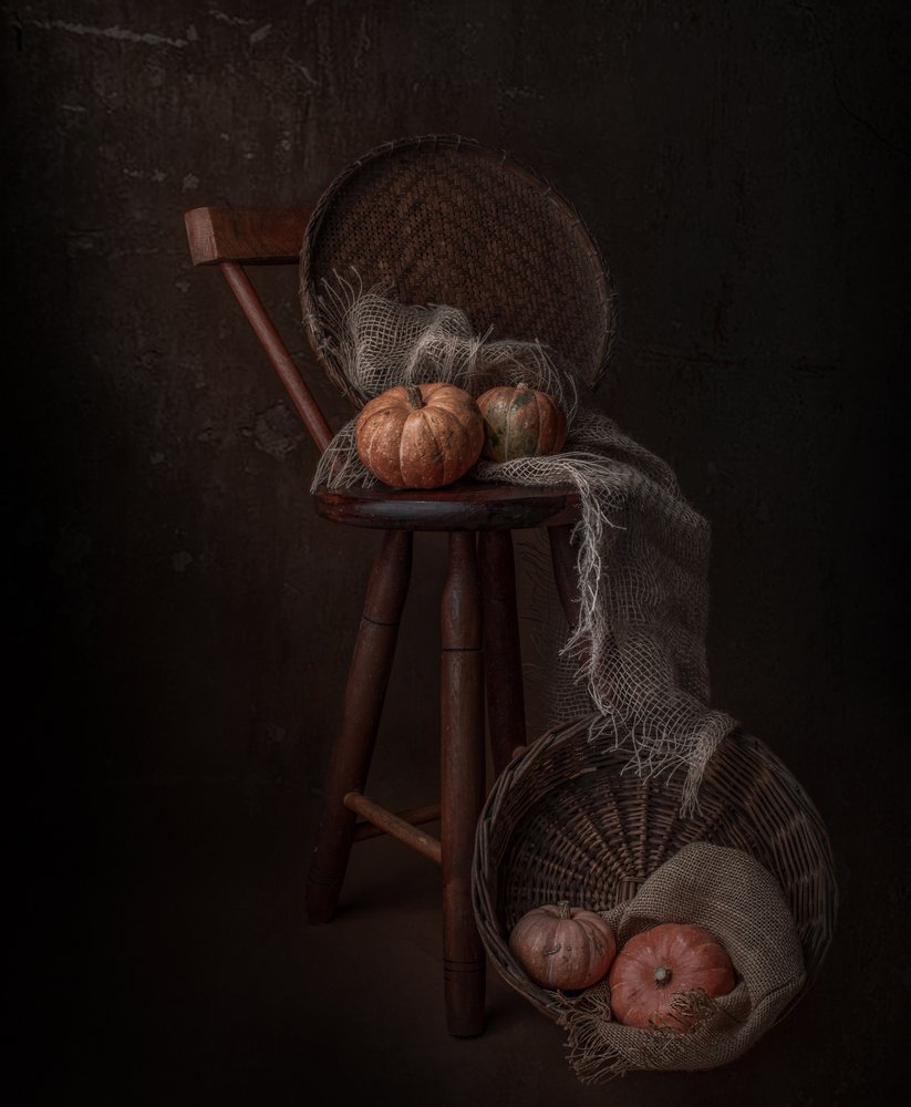 Autumn Harvest Still Life by Margareth Perfoncio