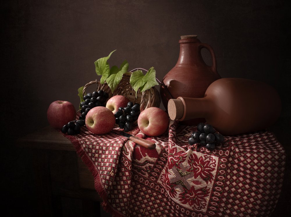 Autumn Harvest Still Life by Margareth Perfoncio