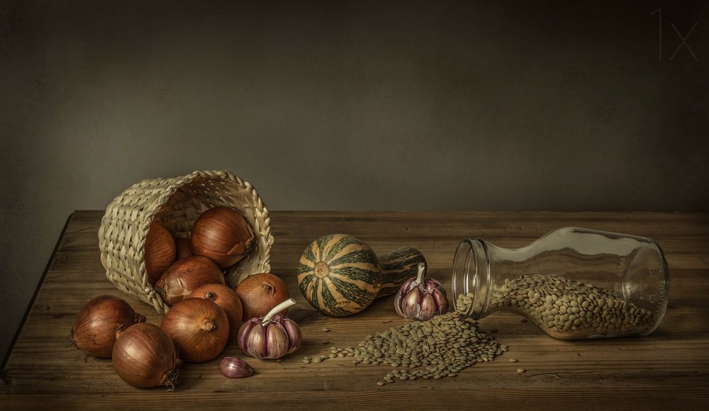Autumn Kitchen Bounty by Margareth Perfoncio