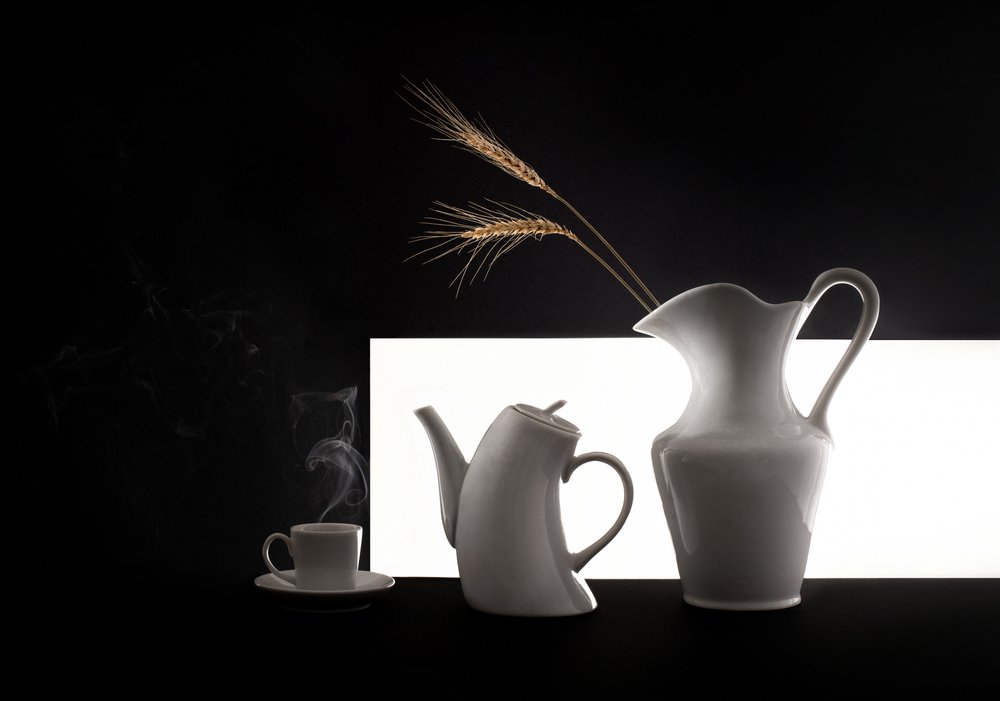 Minimalist Breakfast Scene by Margareth Perfoncio