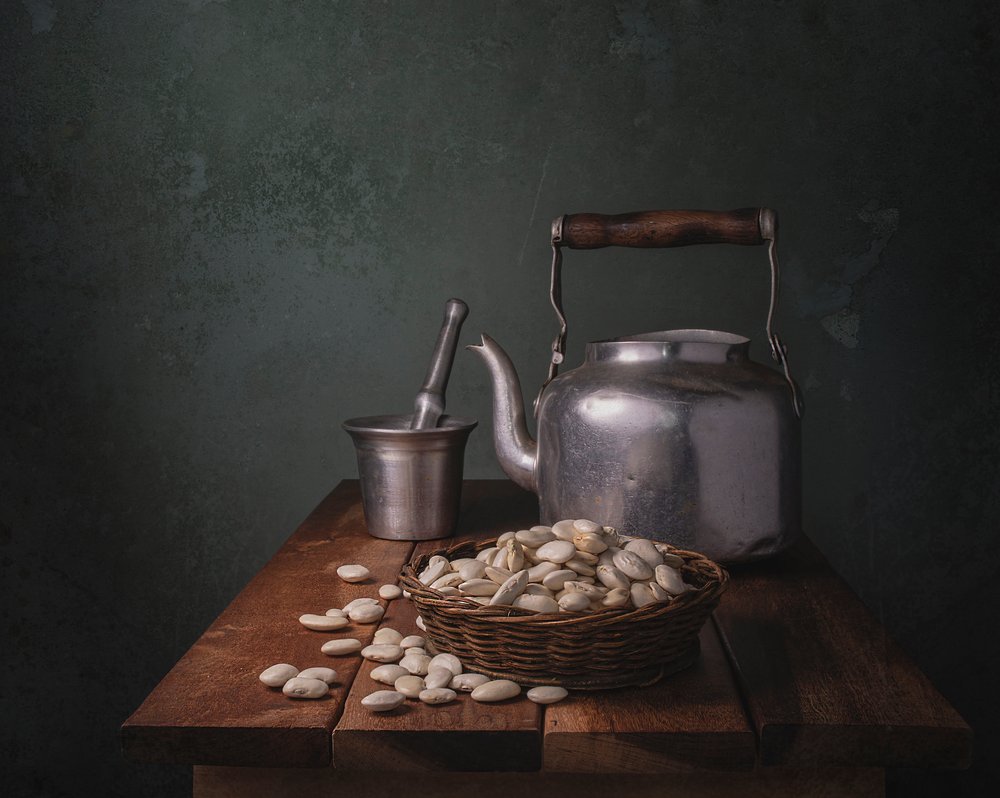 Rustic Kitchen Still Life by Margareth Perfoncio