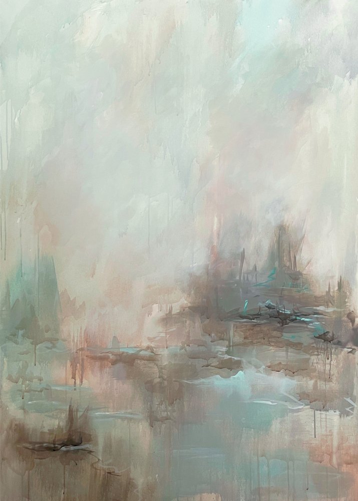 Misty Lake Dream by Maria Borglund