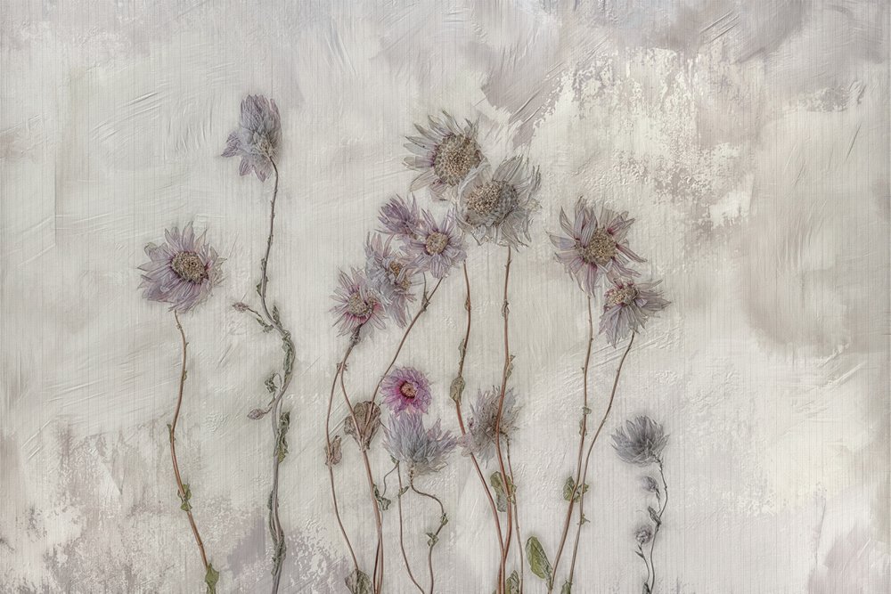 Soft Pastel Flowers by Marie-anne Stas