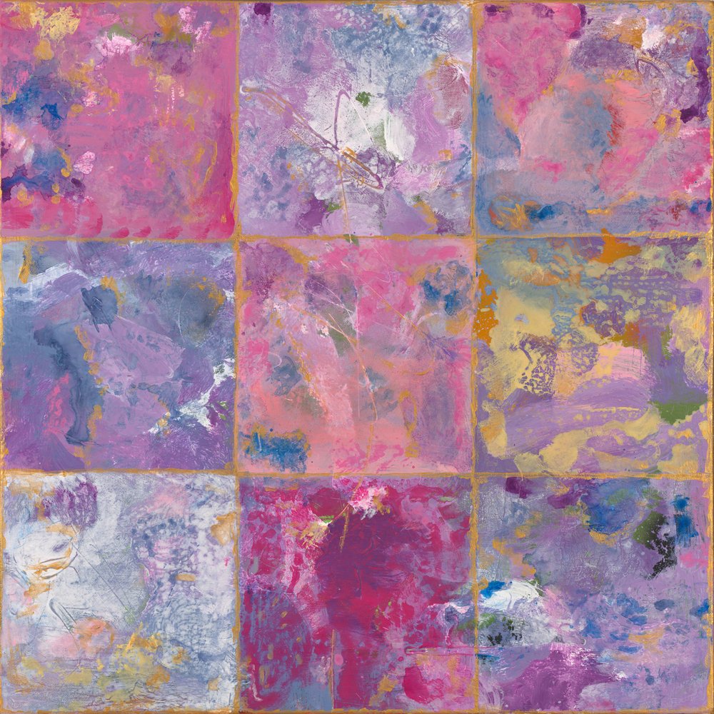 Abstract Color Grid by Marisol Evora