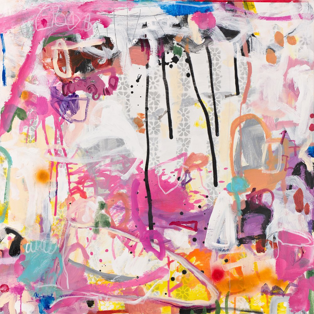 Vibrant Abstract Expression by Marisol Evora