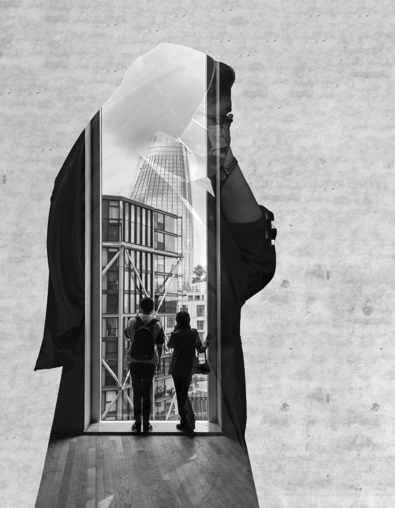 Urban Vision Double Exposure by Martin Agius