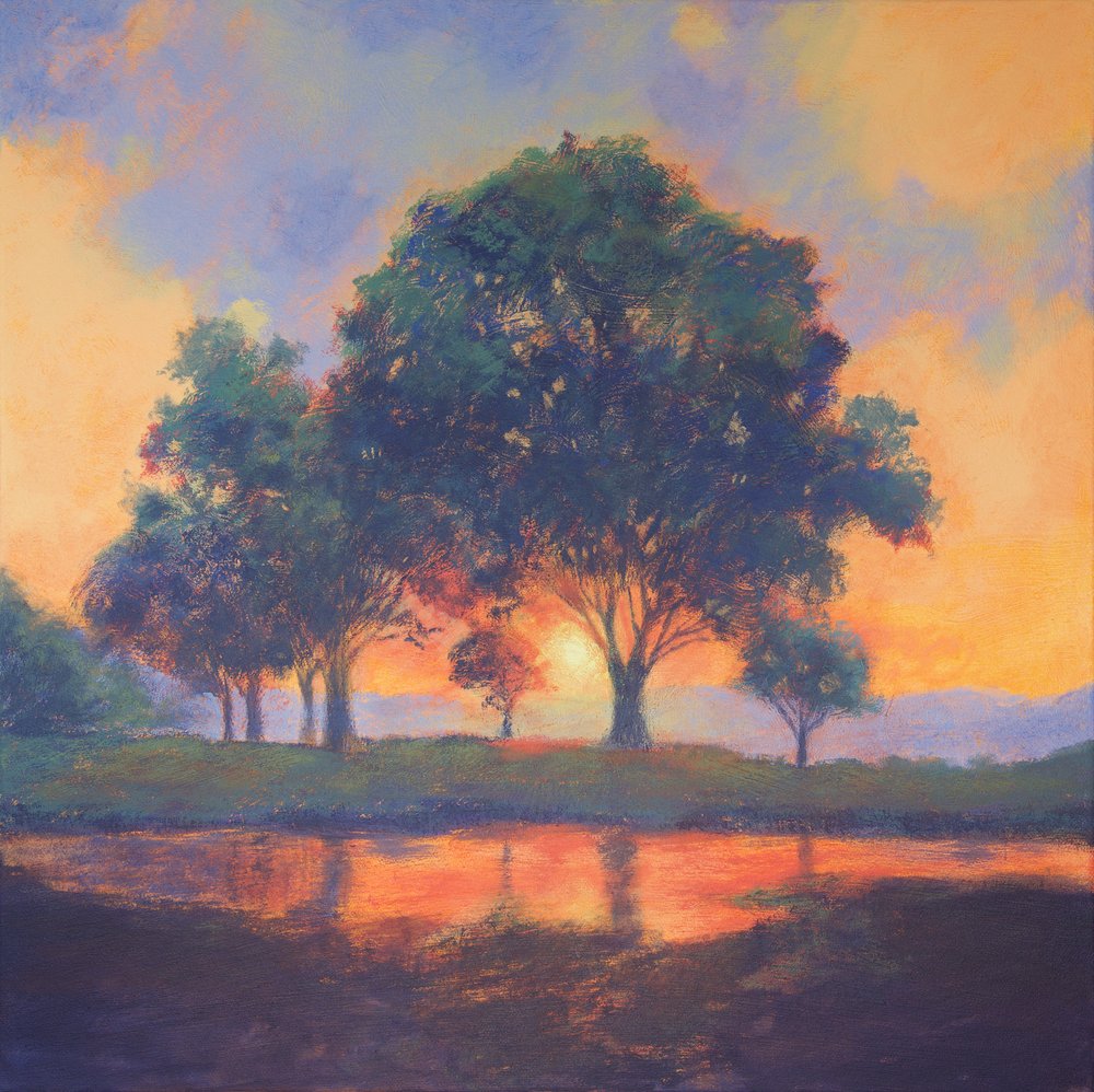Tranquil Sunset Reflections by Matt Dominger