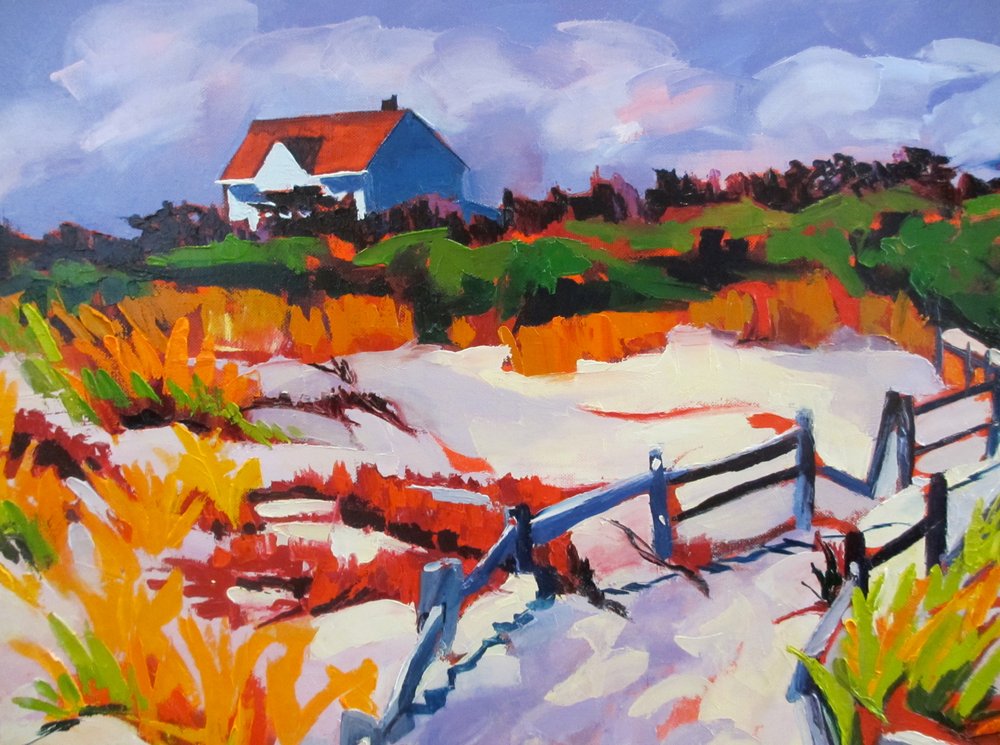 Vibrant Dunes Cottage by Maxine Shore