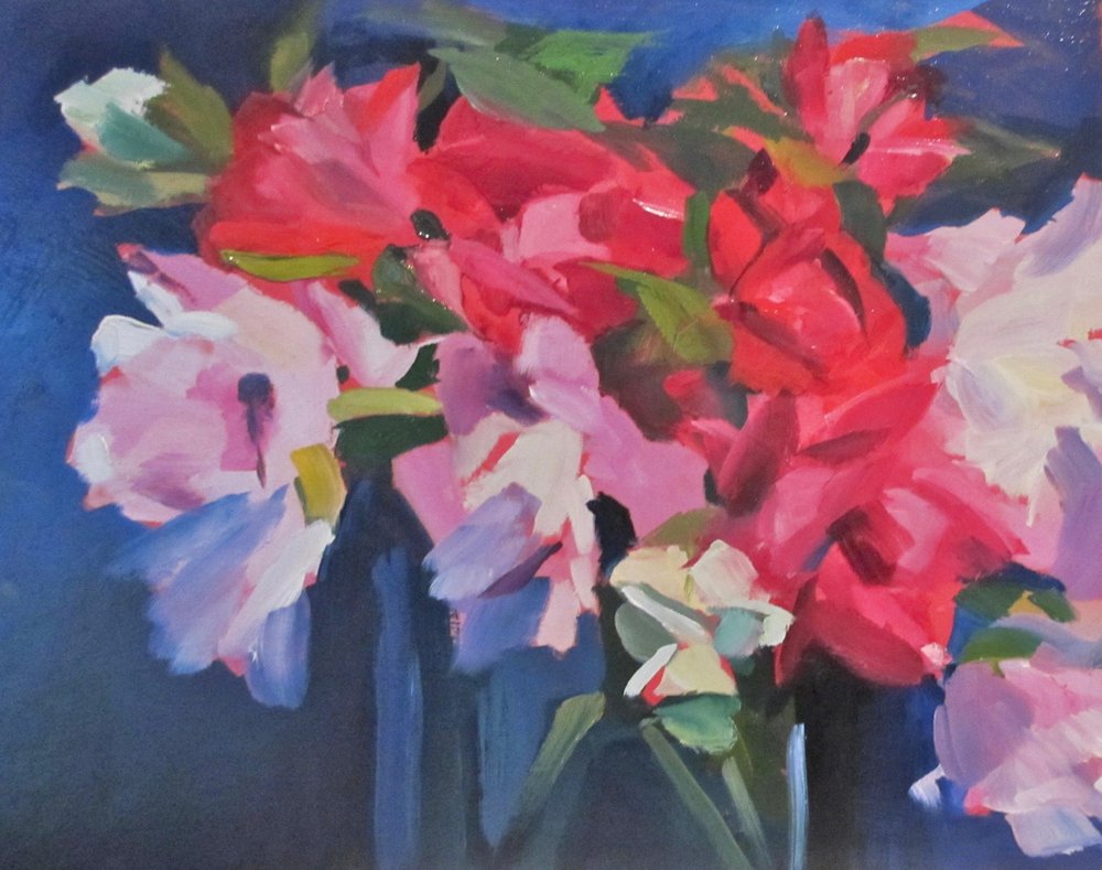 Vibrant Floral Bouquet by Maxine Shore