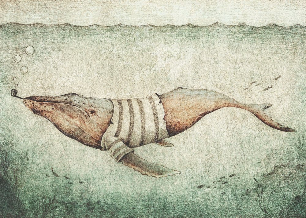 Sailor of the Deep Ocean by Mike Koubou