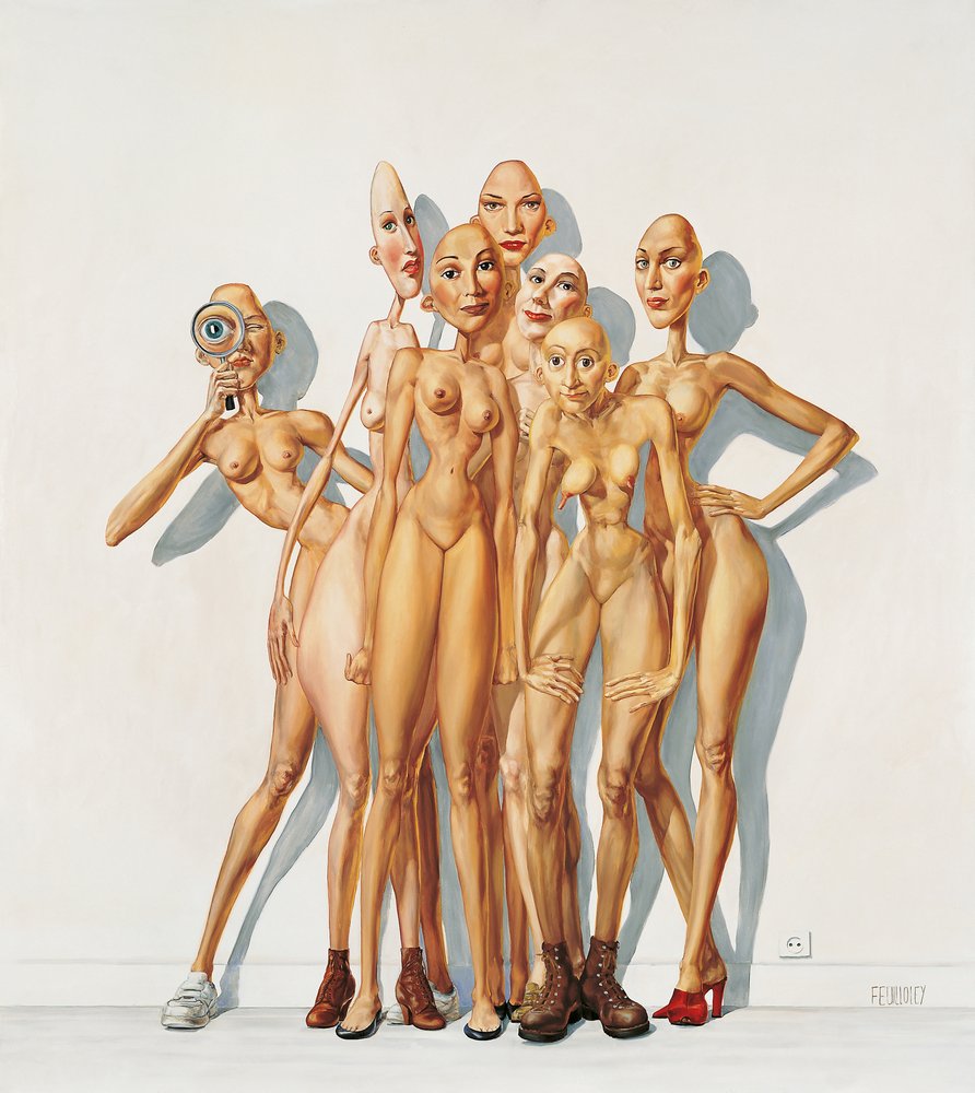 Curious Women by Myriam Feuilloley