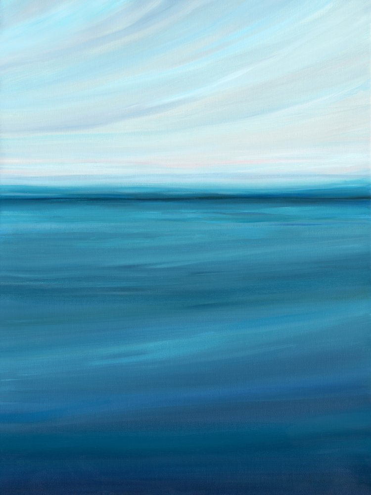 Serene Ocean Sky by Nicole Walsh