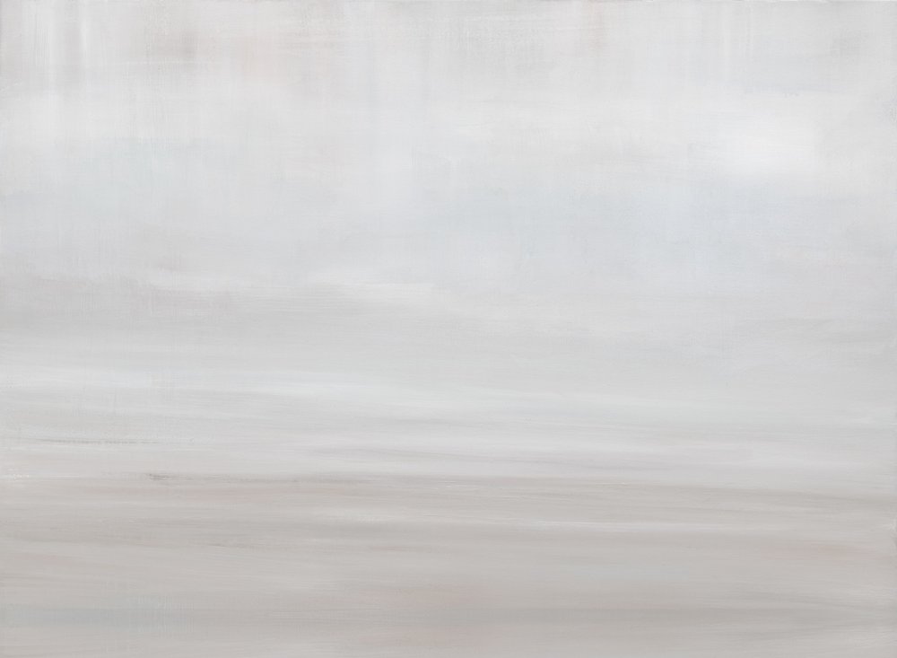 Soft Abstract Horizon by Nicole Walsh
