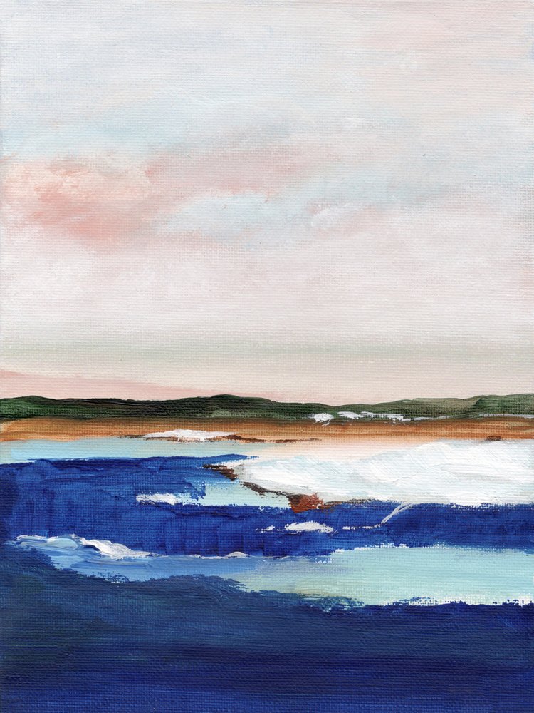 Blue Ocean Horizon by Nikita Jariwala