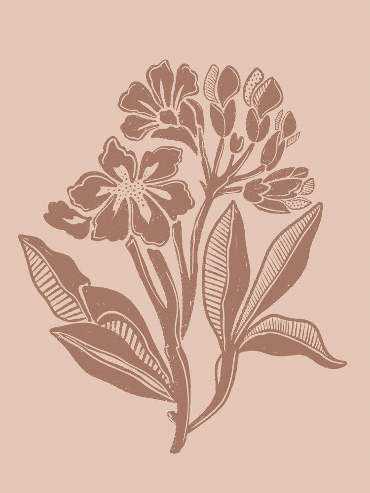 Earthy Botanical Blooms by Nikita Jariwala
