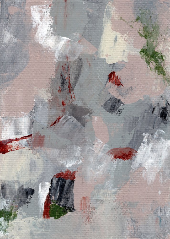 Subtle Blush Strokes by Nikita Jariwala