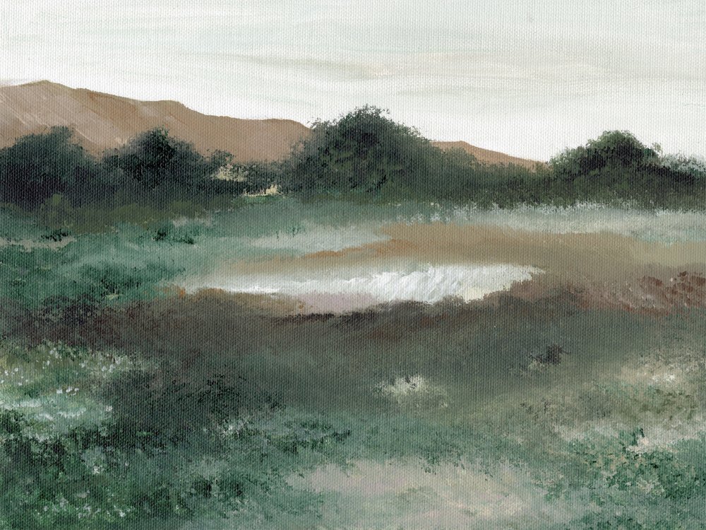 Tranquil Pond Reflection by Nikita Jariwala