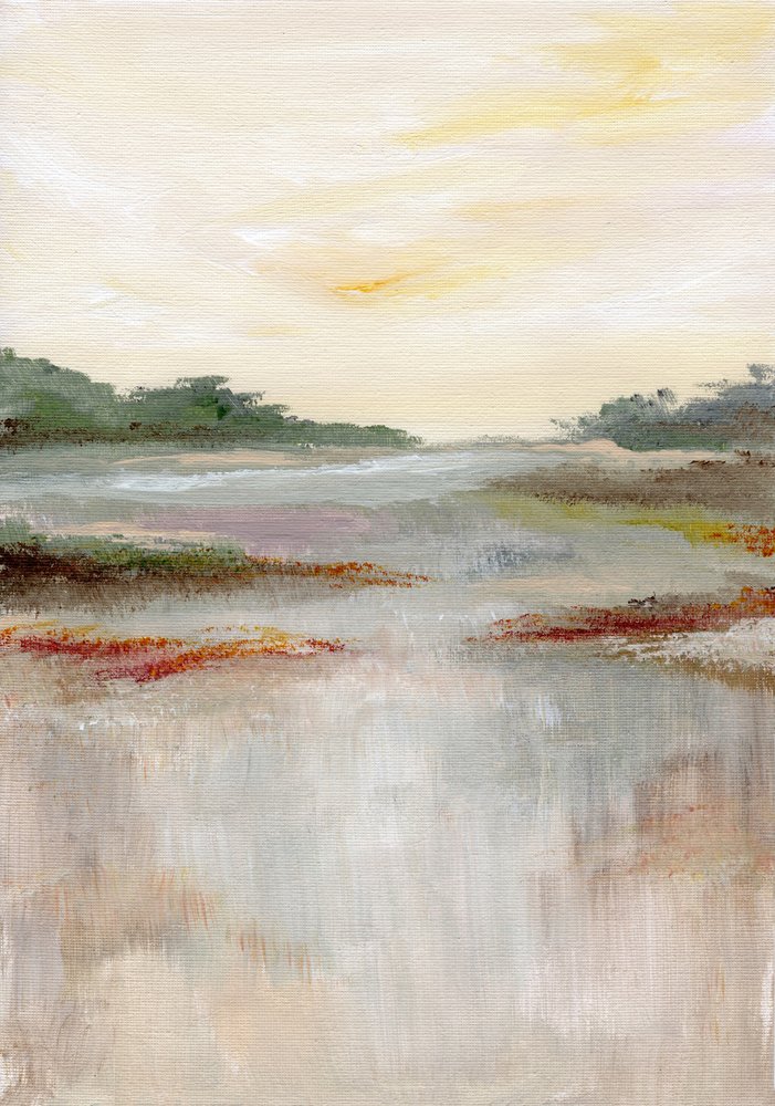 Tranquil Wetland Glow by Nikita Jariwala