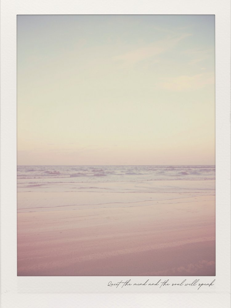 Serene Pastel Beach by Ohkimiko