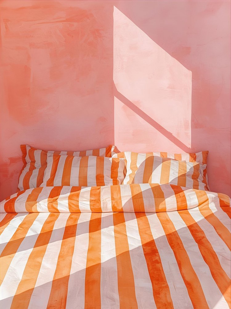 Sunny Striped Bed by Ohkimiko