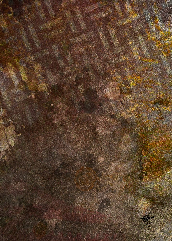 Distressed Earthy Texture by Osvaldo Russo