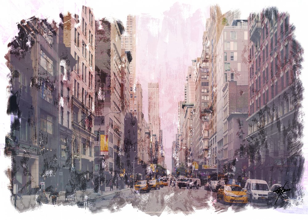 Metropolis Street Life by Osvaldo Russo