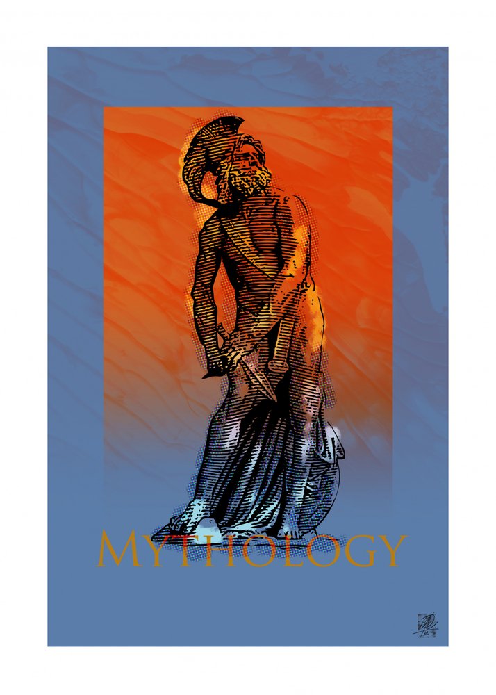 Mythological Warrior Hero by Osvaldo Russo