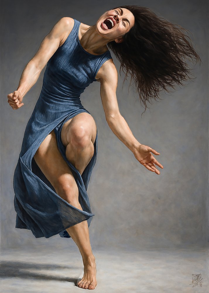 Powerful Dance Expression by Osvaldo Russo