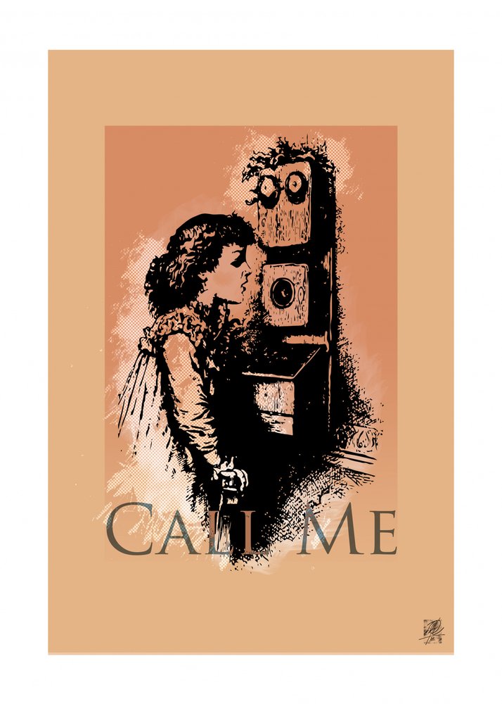 Vintage Telephone Call by Osvaldo Russo