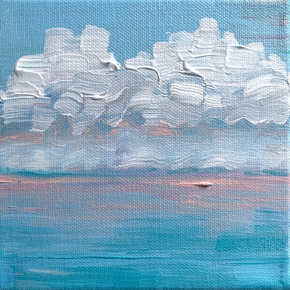 Serene Ocean Clouds by Pauline Wegman | Key and Sea Creative