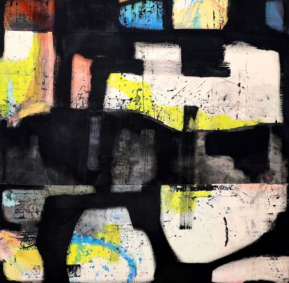 Abstract Graphic Layers by Poonam Choudhary