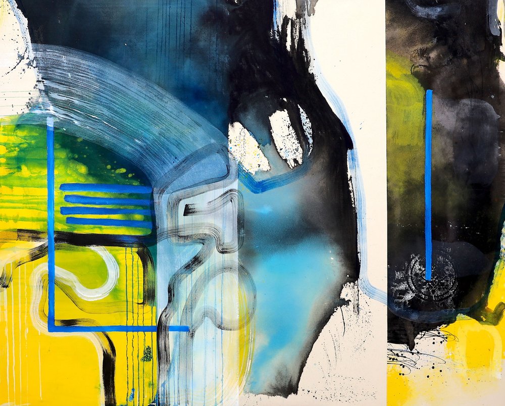 Bold Abstract Lines by Poonam Choudhary