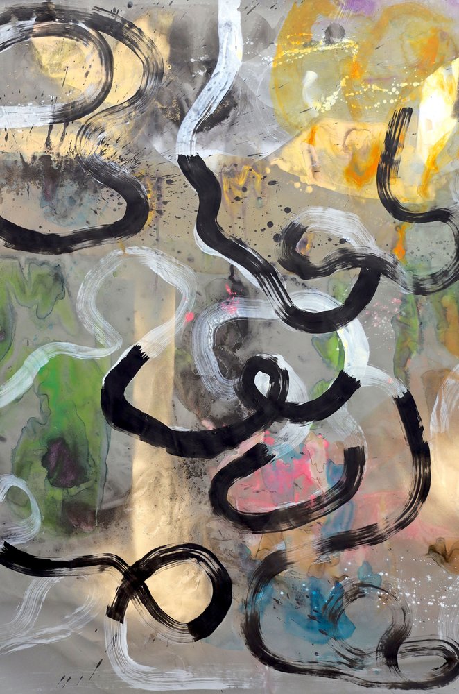 Dynamic Brushstroke Flow by Poonam Choudhary