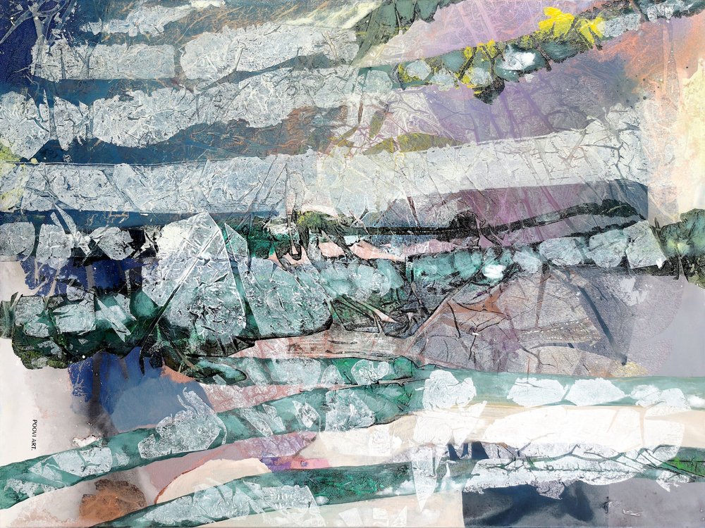 Organic Textured Layers by Poonam Choudhary