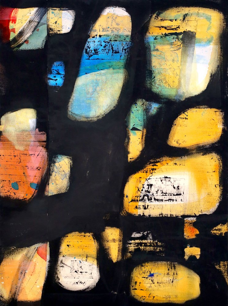 Vibrant Color Blocks by Poonam Choudhary