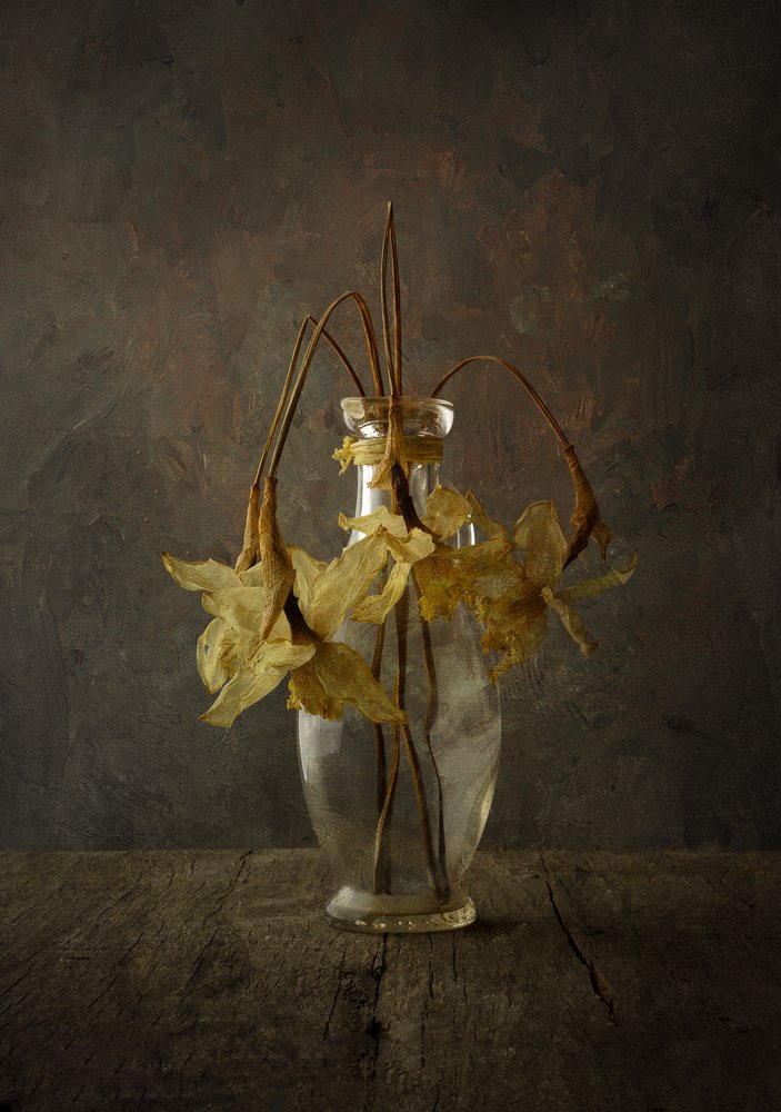 Moody Floral Still Life by Popa Kornel Andras