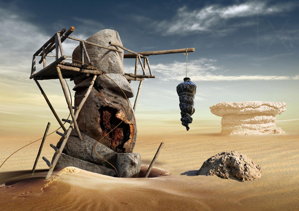 Mysterious Desert Idol by Radoslav Penchev