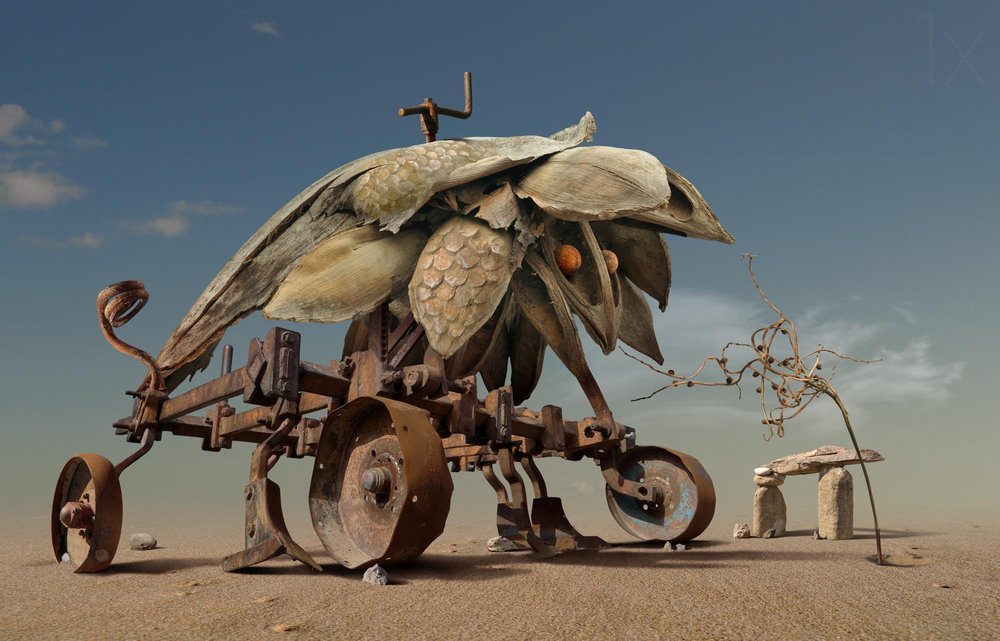Surreal Desert Machine by Radoslav Penchev
