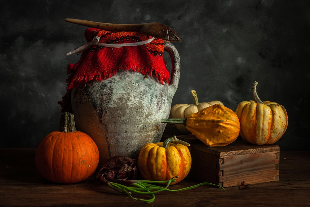 Autumn Harvest Still Life by Ramiz Sahin