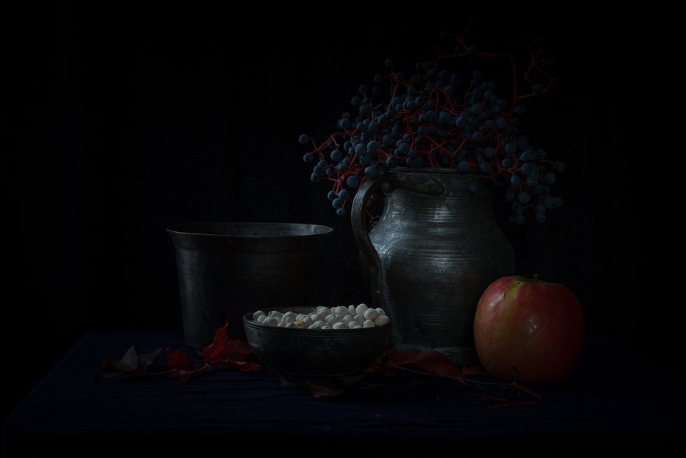 Dark Harvest Still Life by Ramiz Sahin