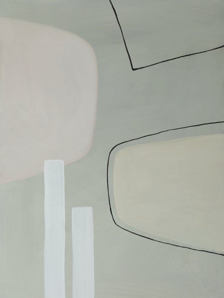 Soft Abstract Shapes by Renate Holzner