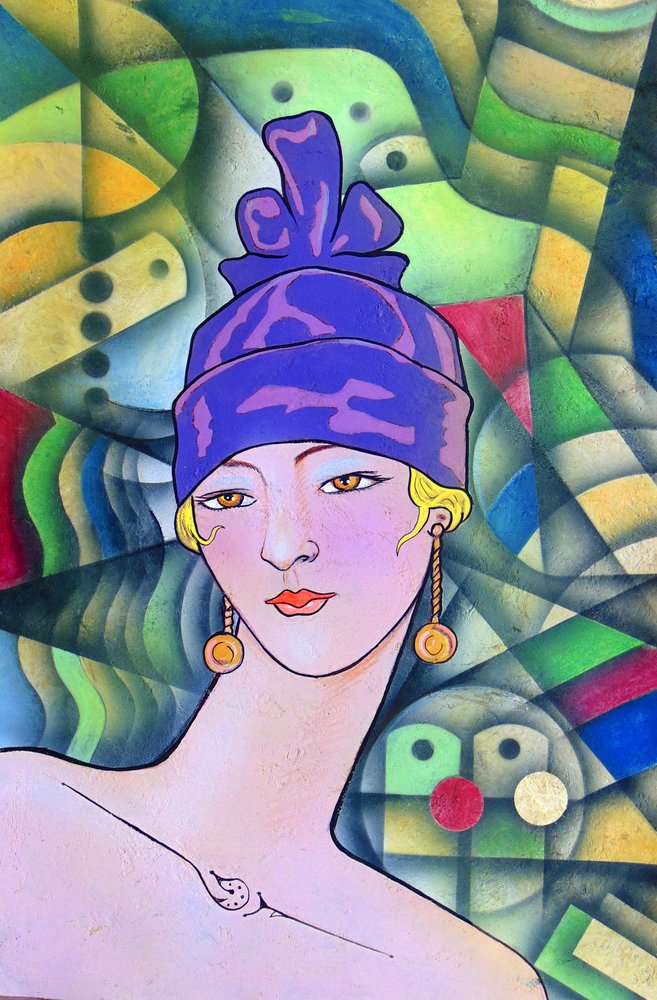Elegant Deco Woman by Ricardo Maya
