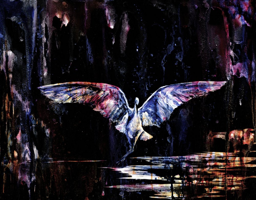 Mystical Night Flight by RodMacIver